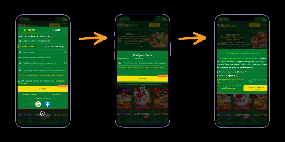 Registrar 5 Processo de Registro Rápido e Descomplicado na 755BET